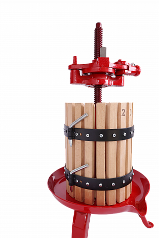 Пресс домкратный d20 9,5 л корзина из дерева