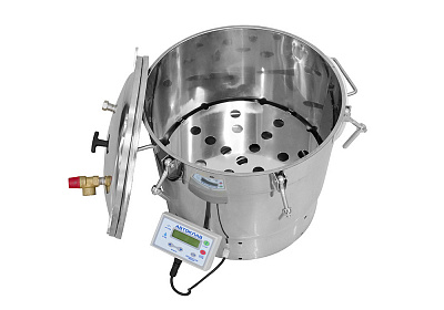 Автоматический автоклав "Консерватор Премиум" 46 л, с ЭБУ, с фальшдном